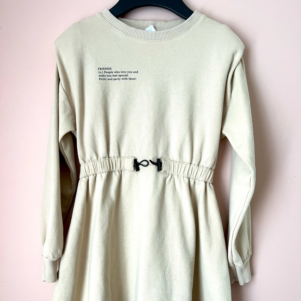 ZARA GIRLS long sleeve sweater dress size 9
